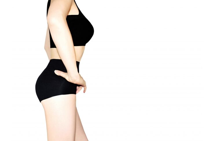 「正しく立つ姿勢の女性の横向きシルエット｜立ち方だけで体が変わることを示すイメージ」